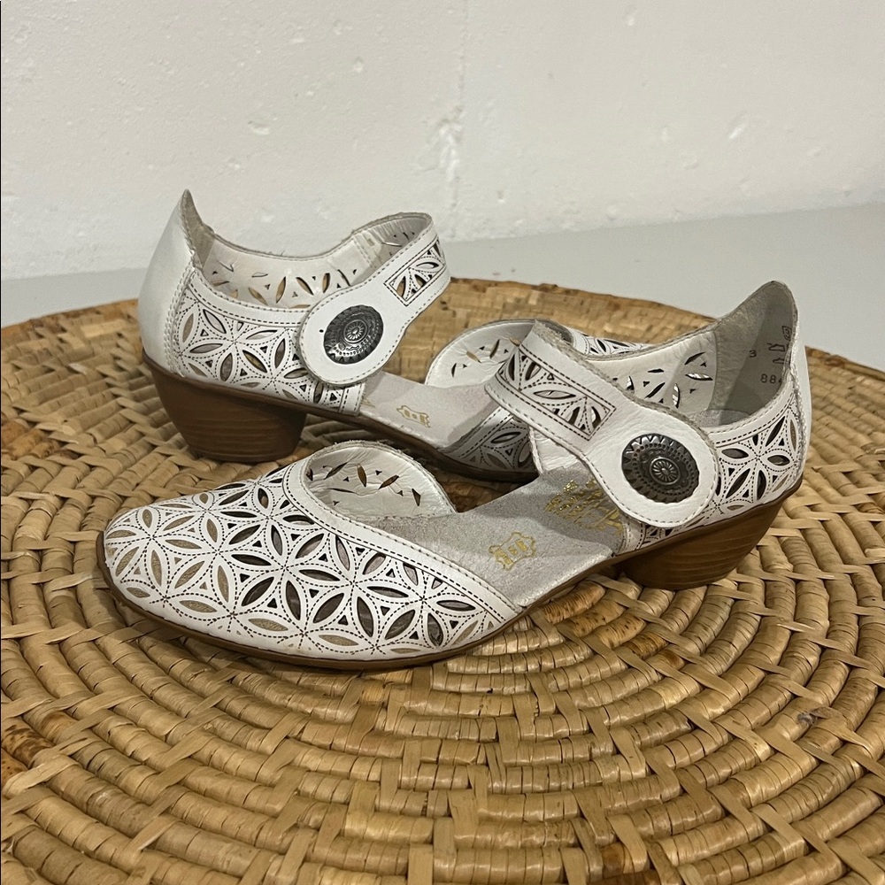 Rieker Mirjam Antistress Block Heeled Sandals